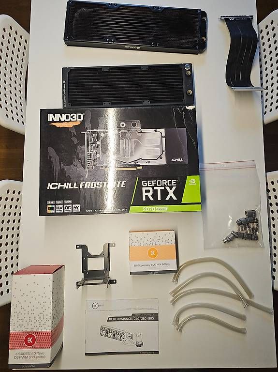 Nvidia Schede grafiche: Custom Wasserkühlungsset mit RTX 2070 super – Usato da Gelterkinden venduto da nic_pkr9