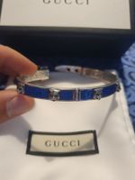 GUCCI bracelet émaillé avec tête de tigre
