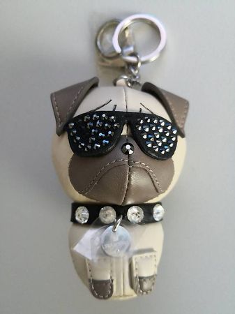 Swarovski® Mopshund-Anhänger