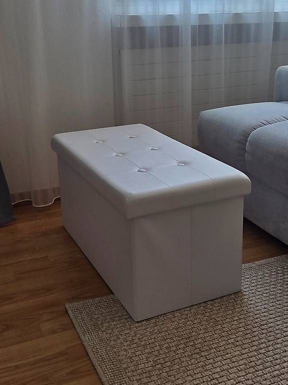 Hocker: Hocker / Sitzbank / Sitzbox – Neu (gemäss Beschreibung) aus Wängi von Bibo4. 1
