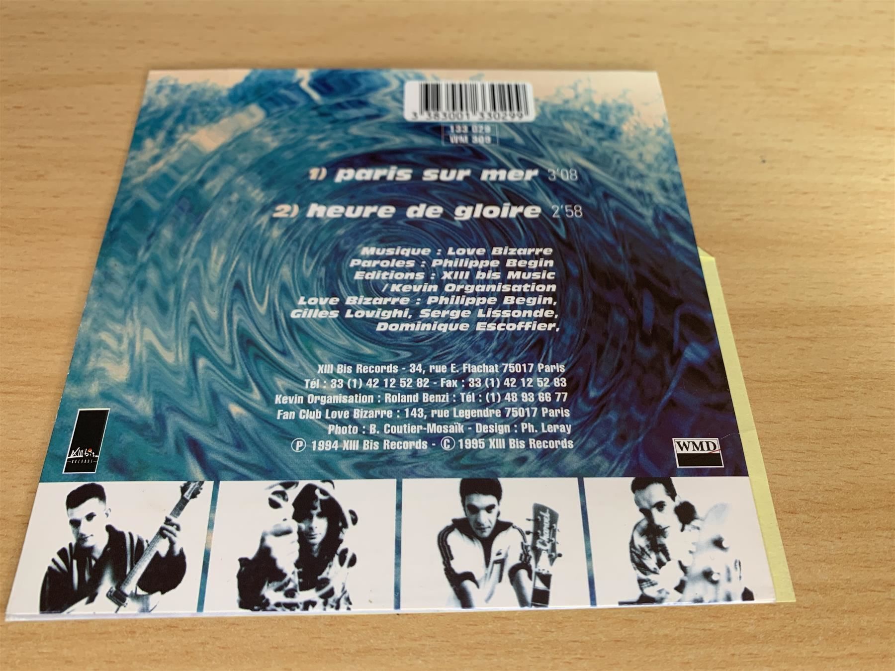 CD: Love Bizarre – Paris Sur Mer – Usato da Rikon im Tösstal venduto da Alpenmutz 1