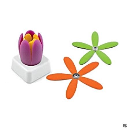 Sottobicchieri: Topfuntersetzer im Tulpen Design, WEIS – Nuovo e nell'imballaggio originale da Wettingen venduto da kochshop