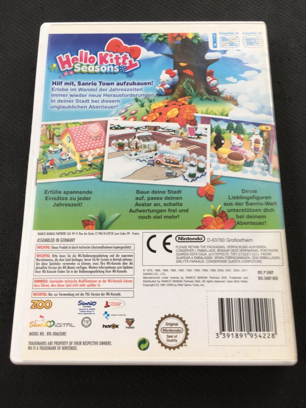 Nintendo Spiele: Hello Kitty Seasons - Nintendo Wii – Gebraucht aus St.Gallen von Punktchen01 1