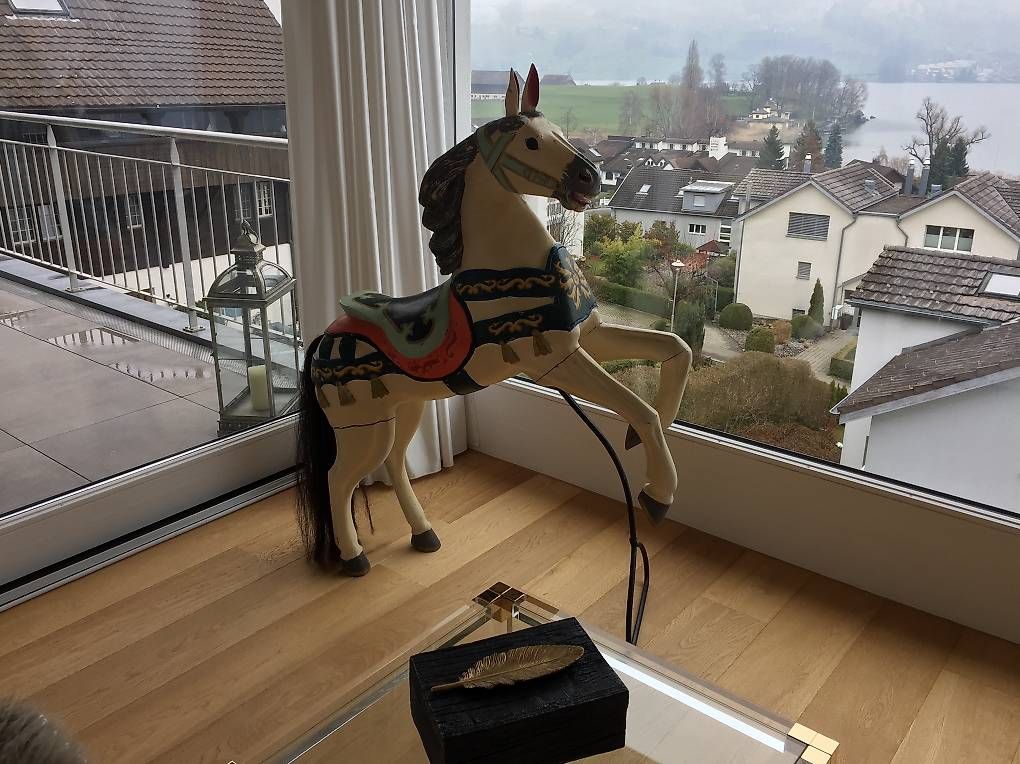 Statuette: Antikes Karusellpferd – Usato da Merlischachen venduto da rosip 1