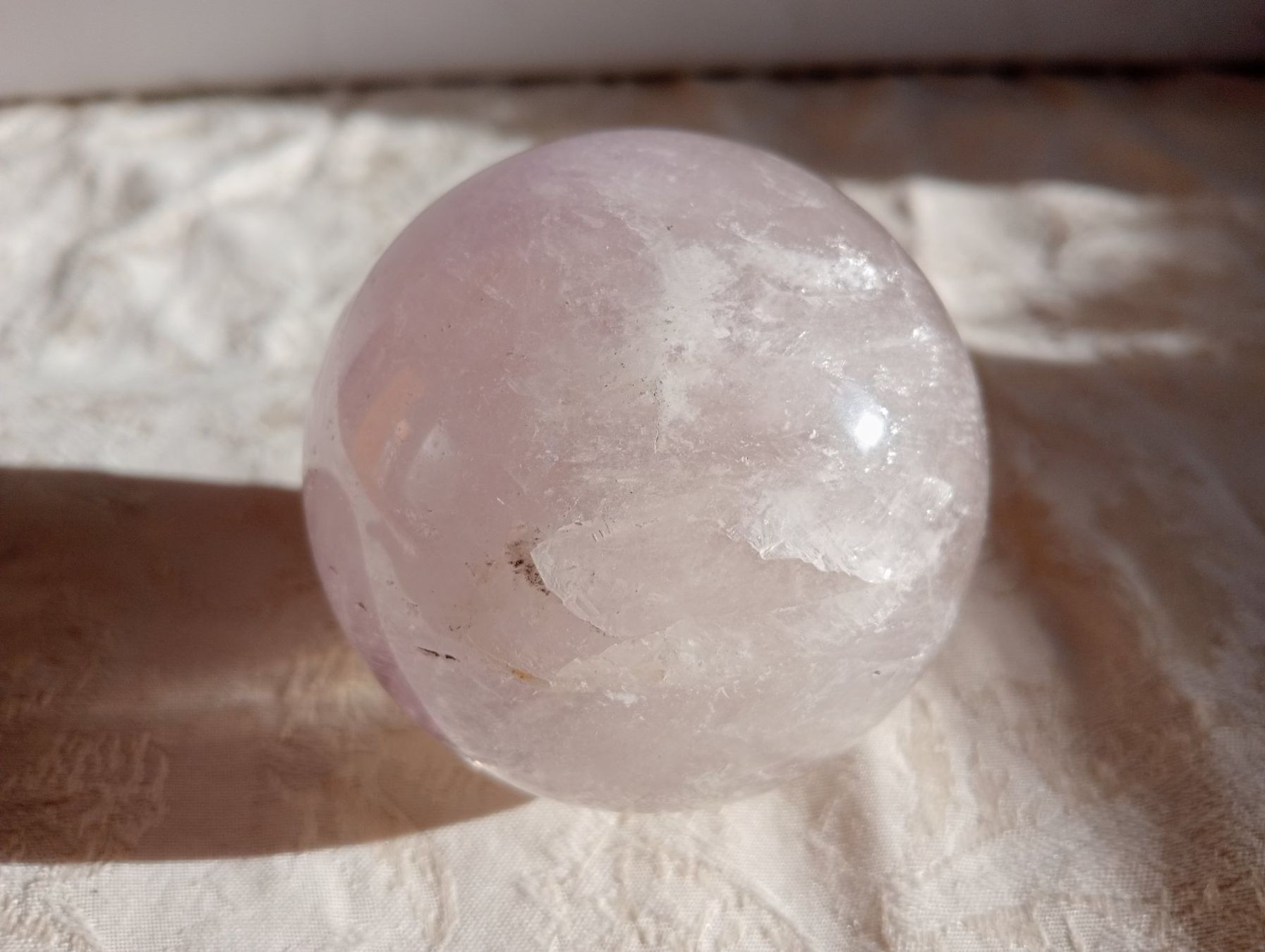 Minerali & Pietre curative: Amethystkugel Durchmesser ca. 8 cm Christallkugel – Usato da Oberdorf BL venduto da Barocki888 9