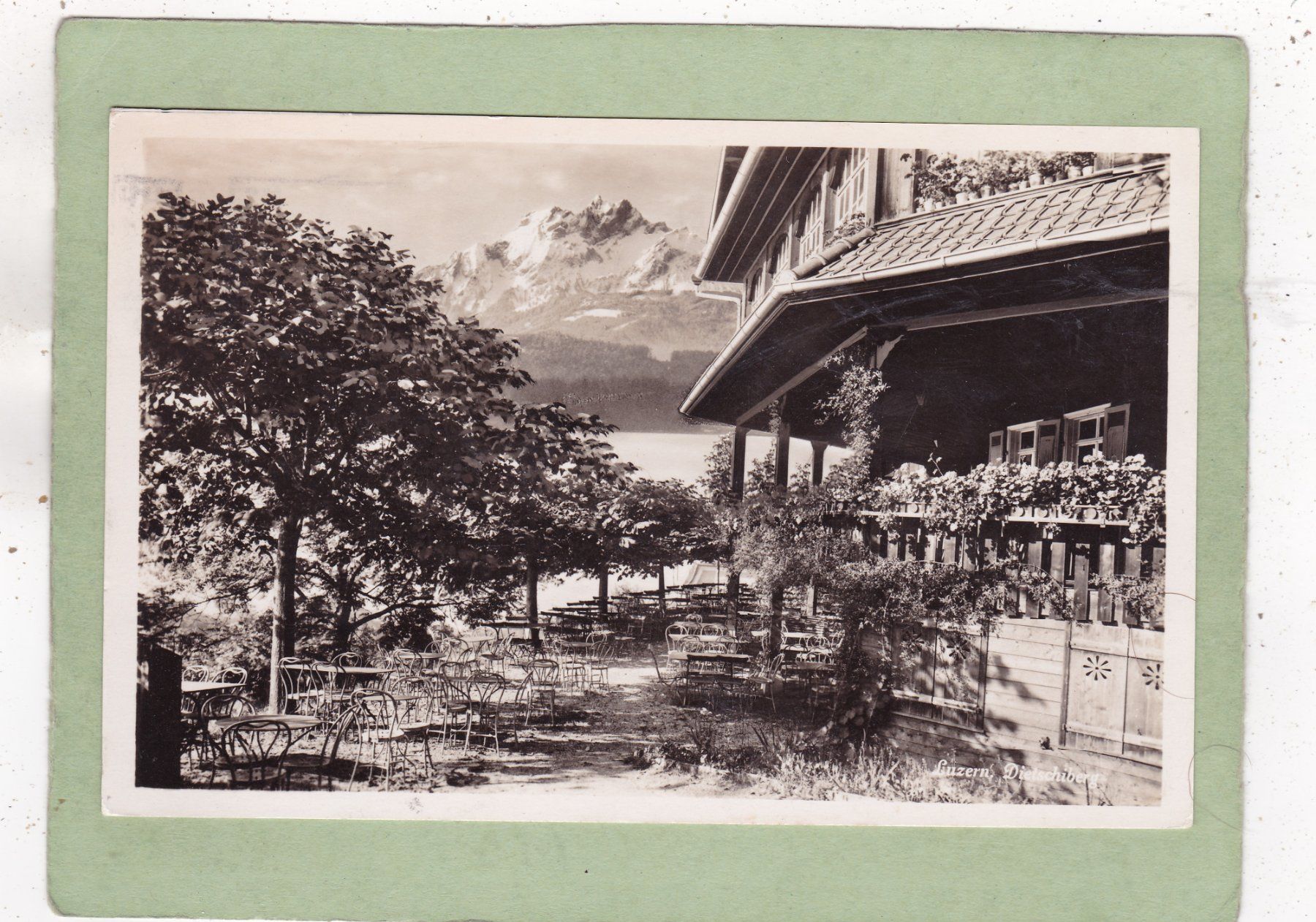 Cartes postales: Luzern Dietschiberg 1934 – D'occasion à Herisau par Lisegrat2008