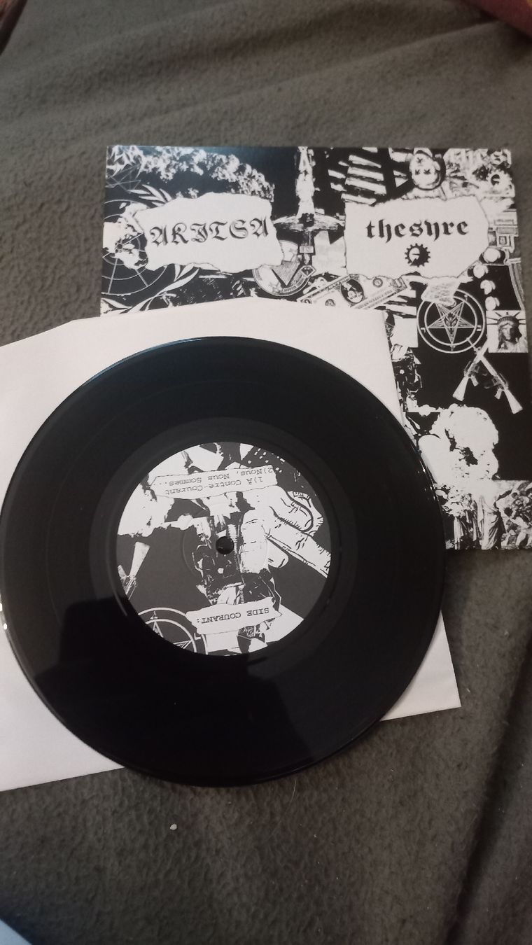 Dischi in vinile: Akitsa/Thesyre - Split 7" - Black Metal Vinyl Single – Usato da Olten venduto da Donatello1984 2
