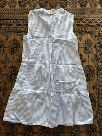 Sommerliches Streifenkleid, Gr. S, aus Italien