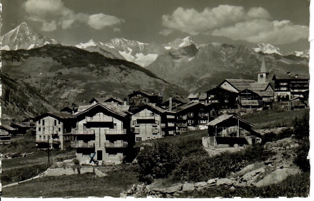 Cartoline postali: Grächen – Usato da Hochdorf venduto da Ziegel-16
