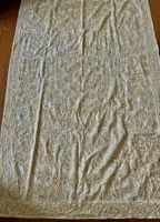 Decke Überwurf Wandschmuck Indien Baumwolle Goldstickerei