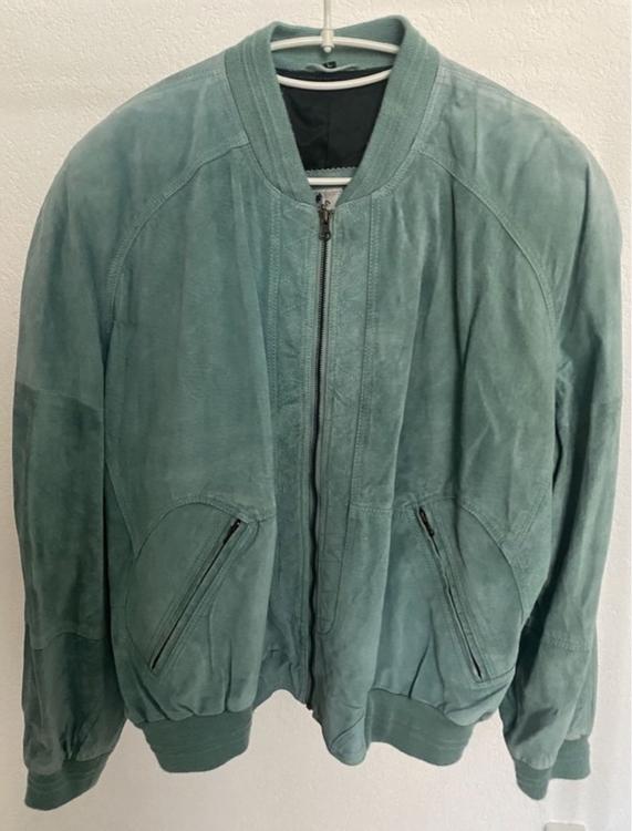 Vintage Lederjacke / Velours Blouson | Kaufen auf Ricardo