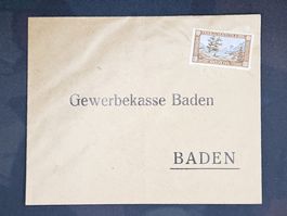 CL08 Enveloppe + Timbre Suisse 1929