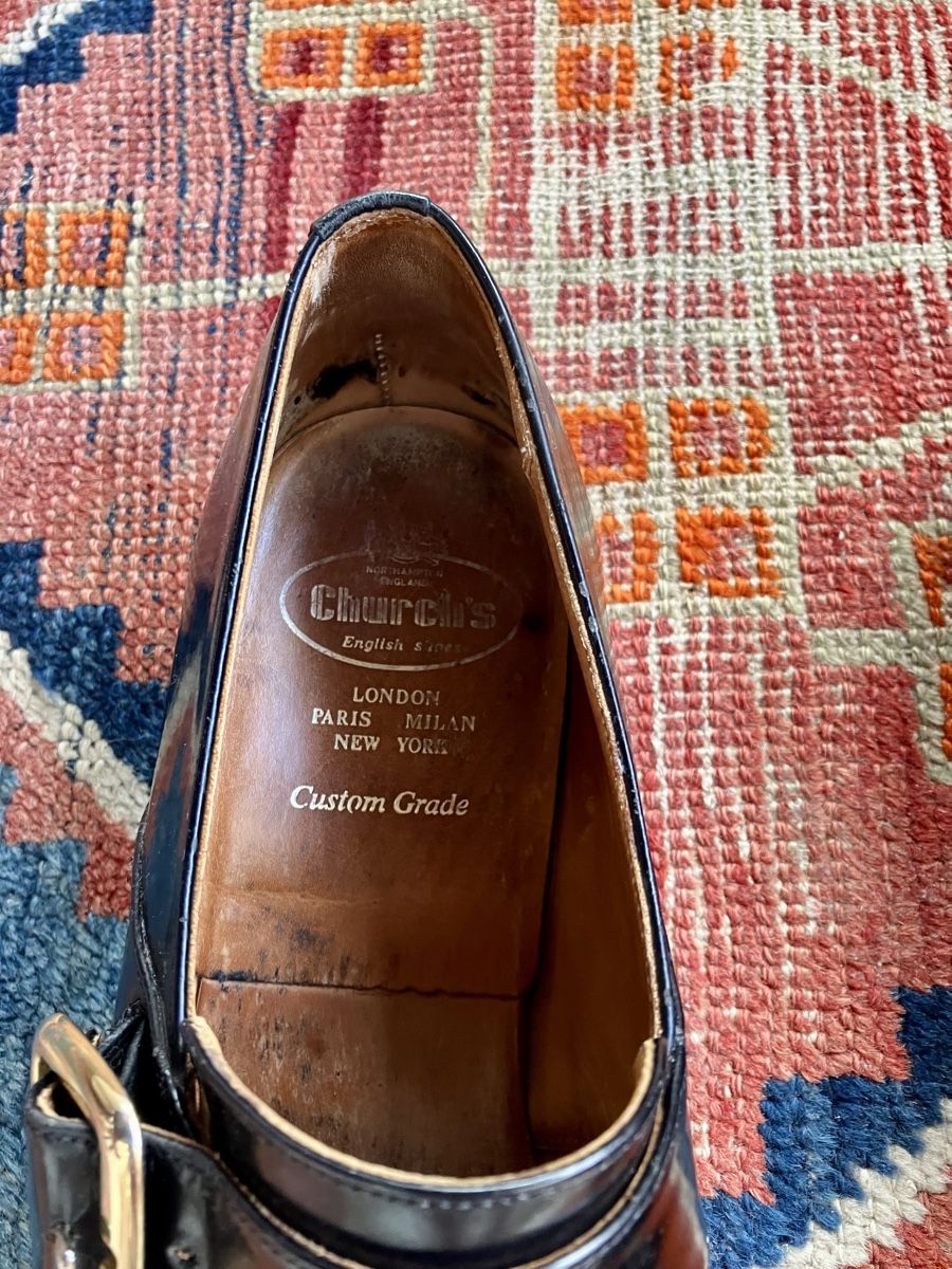 Church's Scarpe da uomo: Church's Black Monk Strap - Size 9 – Usato da Zürich venduto da leo_q7c6 8