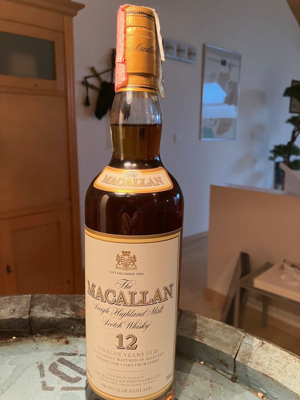 Macallan Bevande alcoliche: Macallan 12 Years Old Label – Nuovo e nell'imballaggio originale da Aarwangen venduto da concorde58 1