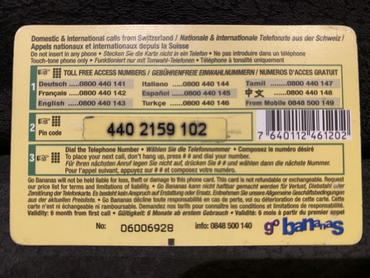 Schede telefoniche: Carte – Usato da Lausanne venduto da babacard10 1