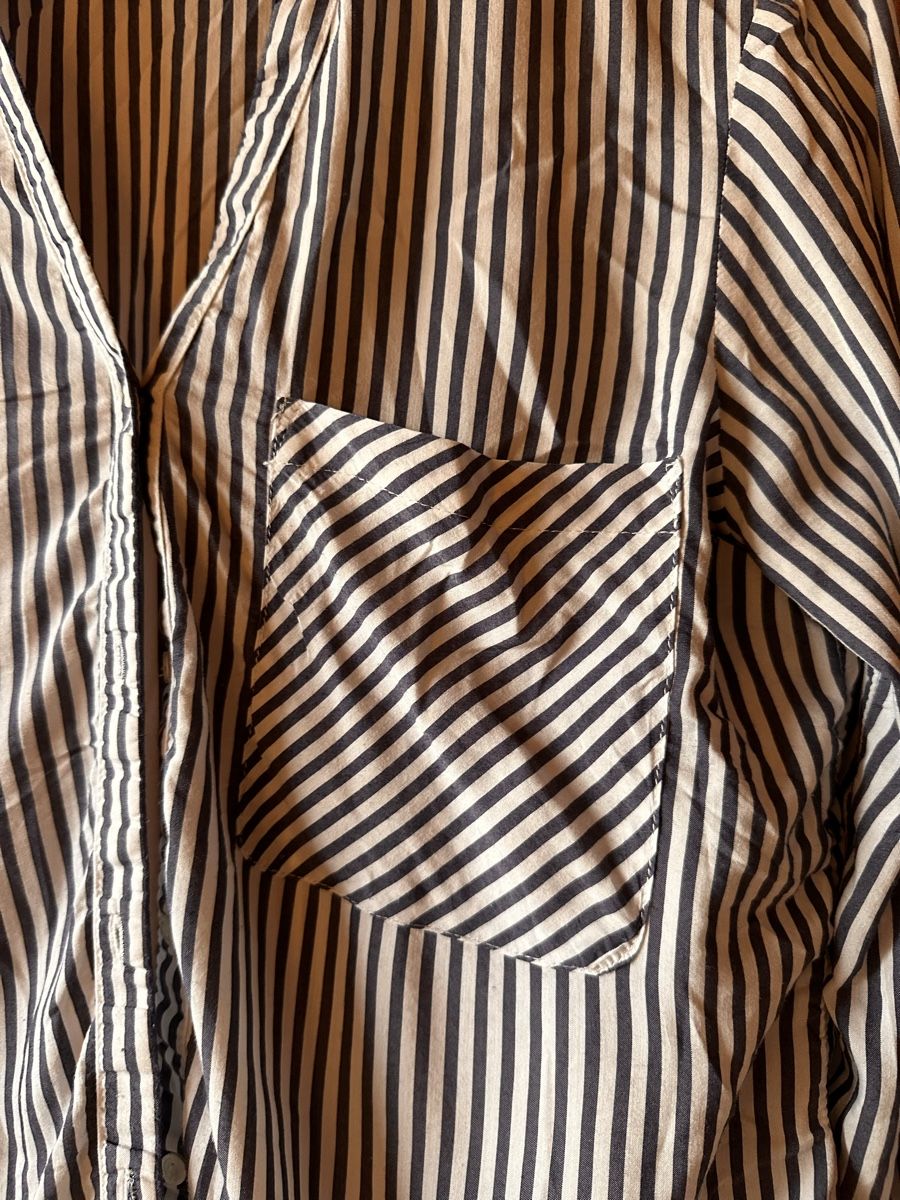 Zara Camicette: Zara Basic Striped Blouse - Size S – Nuovo (secondo la descrizione) da Zürich venduto da BettinaMarie2308 5