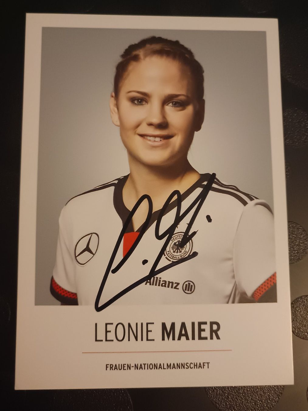 Autographes: Leonie Maier - DFB Autogrammkarte - handsigniert – D'occasion à Menziken par Artographs