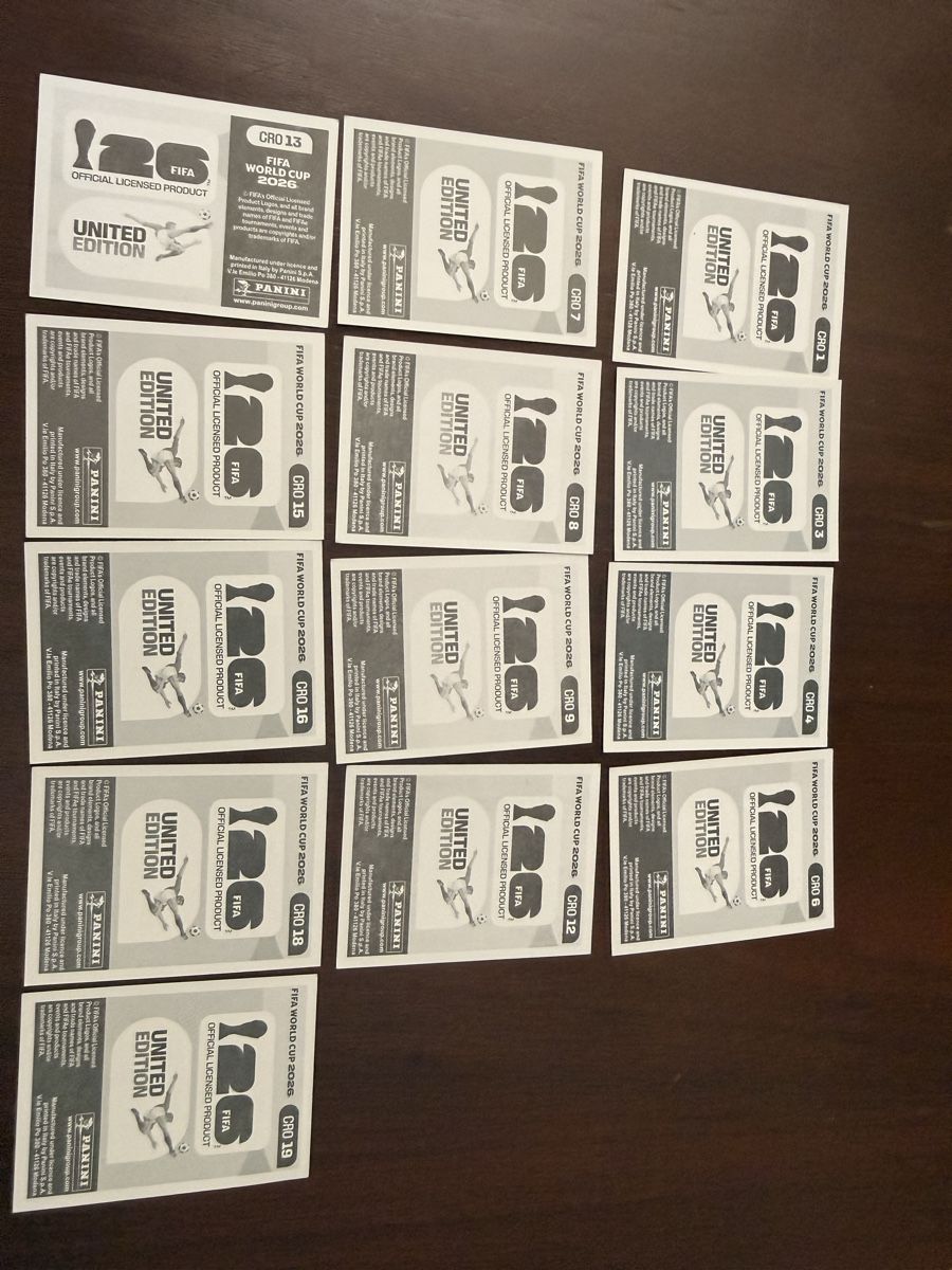 Panini Carte collezionabili: Panini WM 2026 CRO – Nuovo (secondo la descrizione) da Obernau venduto da lau_q9xp 1