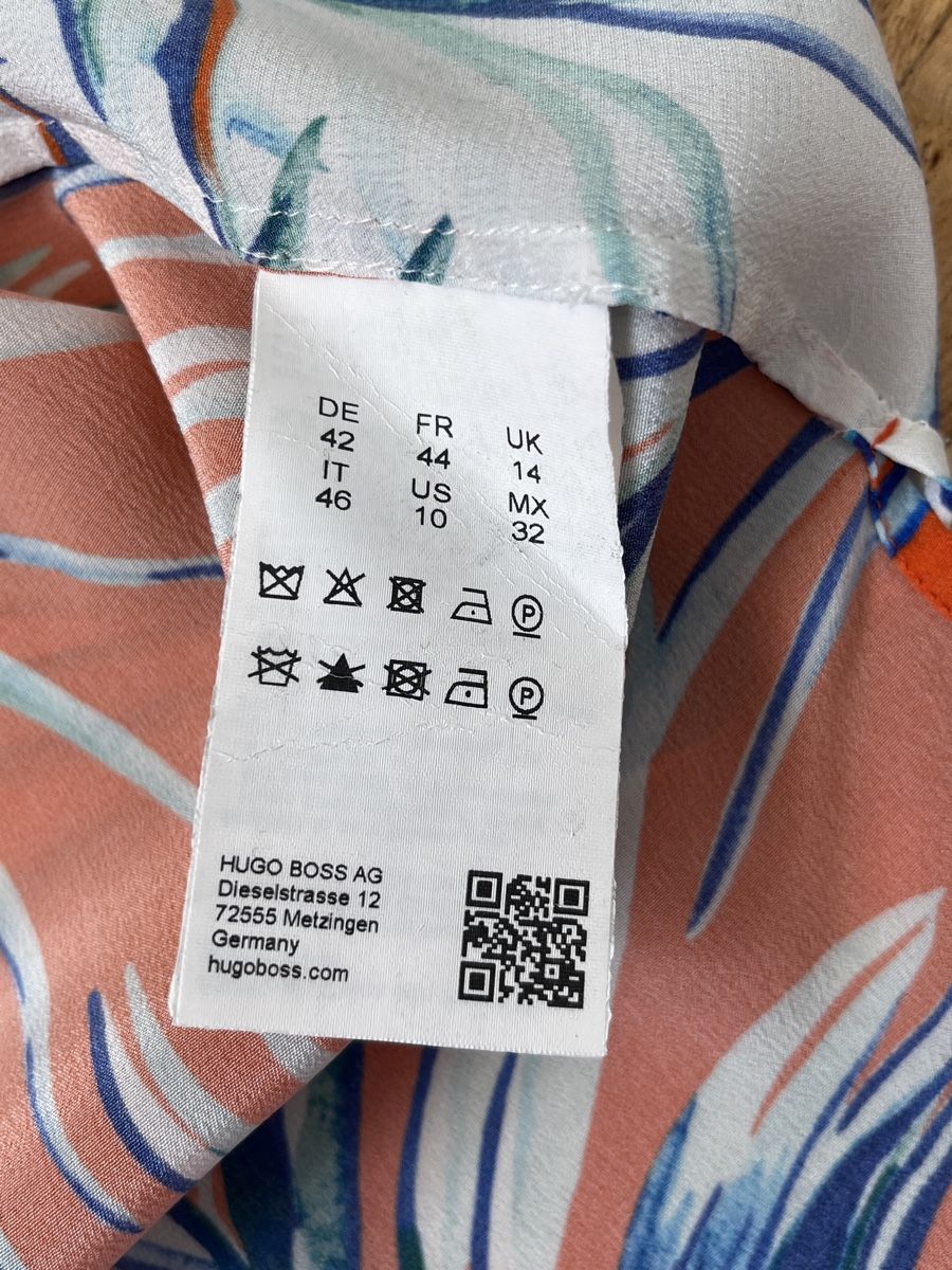 Hugo Boss Camicette: Boss Seidenbluse Gr. 42  – Usato da Zürich venduto da Kleanthy 3
