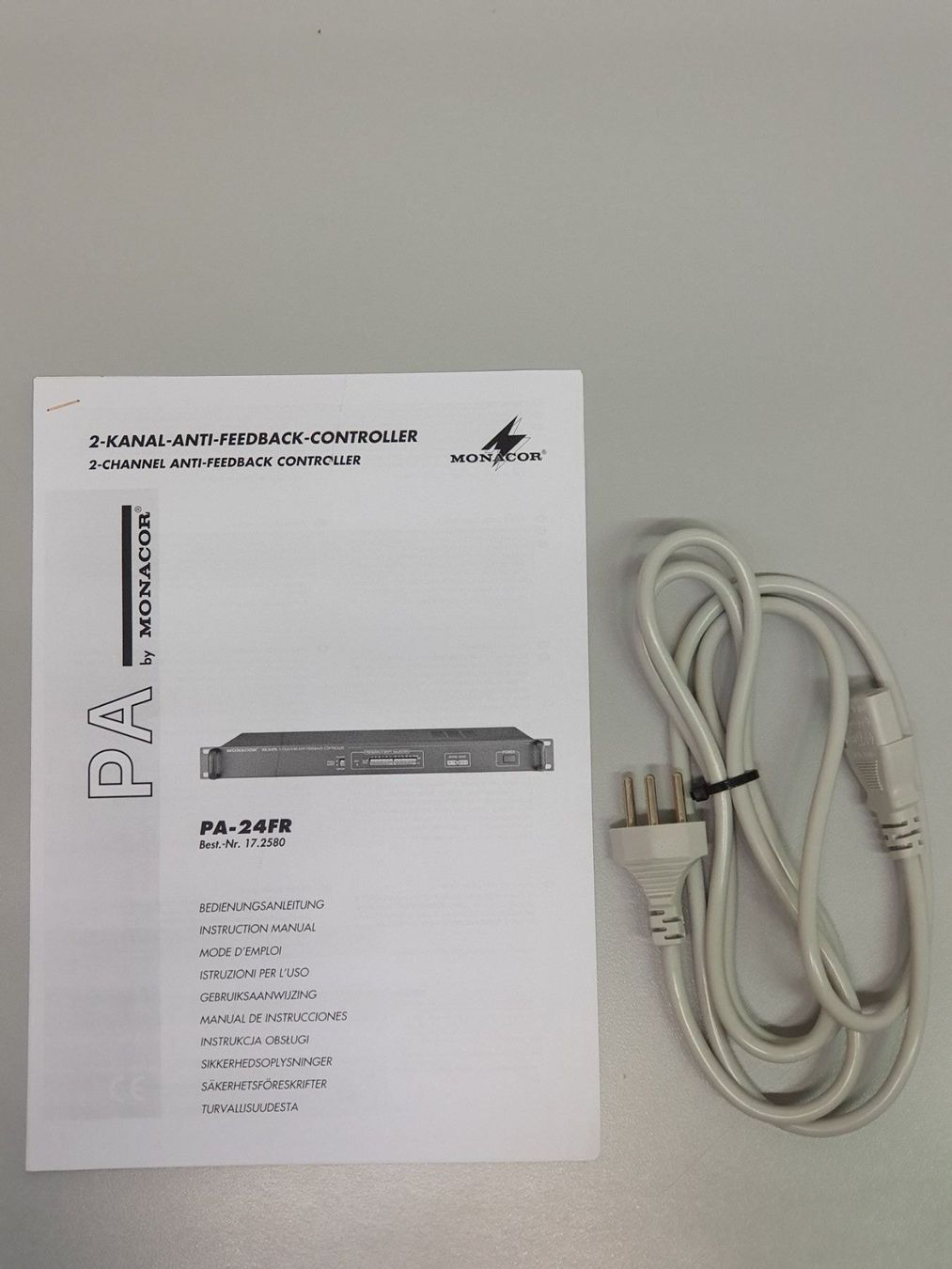 Monacor Console di mixaggio: Monacor 2-Kanal-Anti-Feedback-Controller – Nuovo (secondo la descrizione) da Hochdorf venduto da av-electronics 4