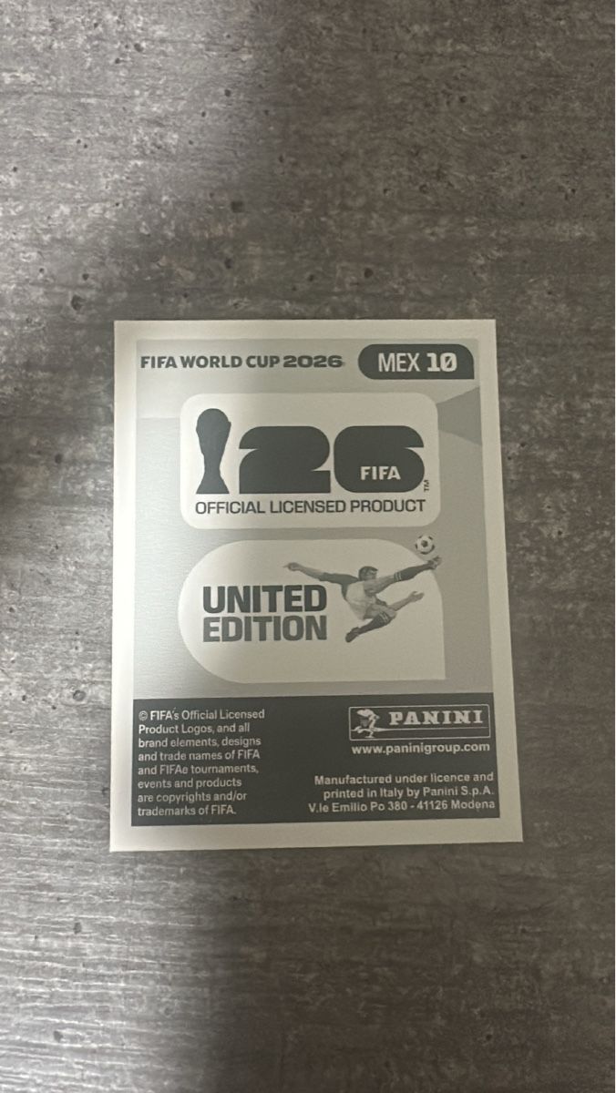 Panini Carte collezionabili: MEX 10 , FIFA WORLD CUP 2026 PANINI  – Nuovo (secondo la descrizione) da Frauenfeld venduto da 1PegPeg1 1