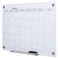 Whiteboard Kalender 90 x 60cm Stiftablage Wochenplaner