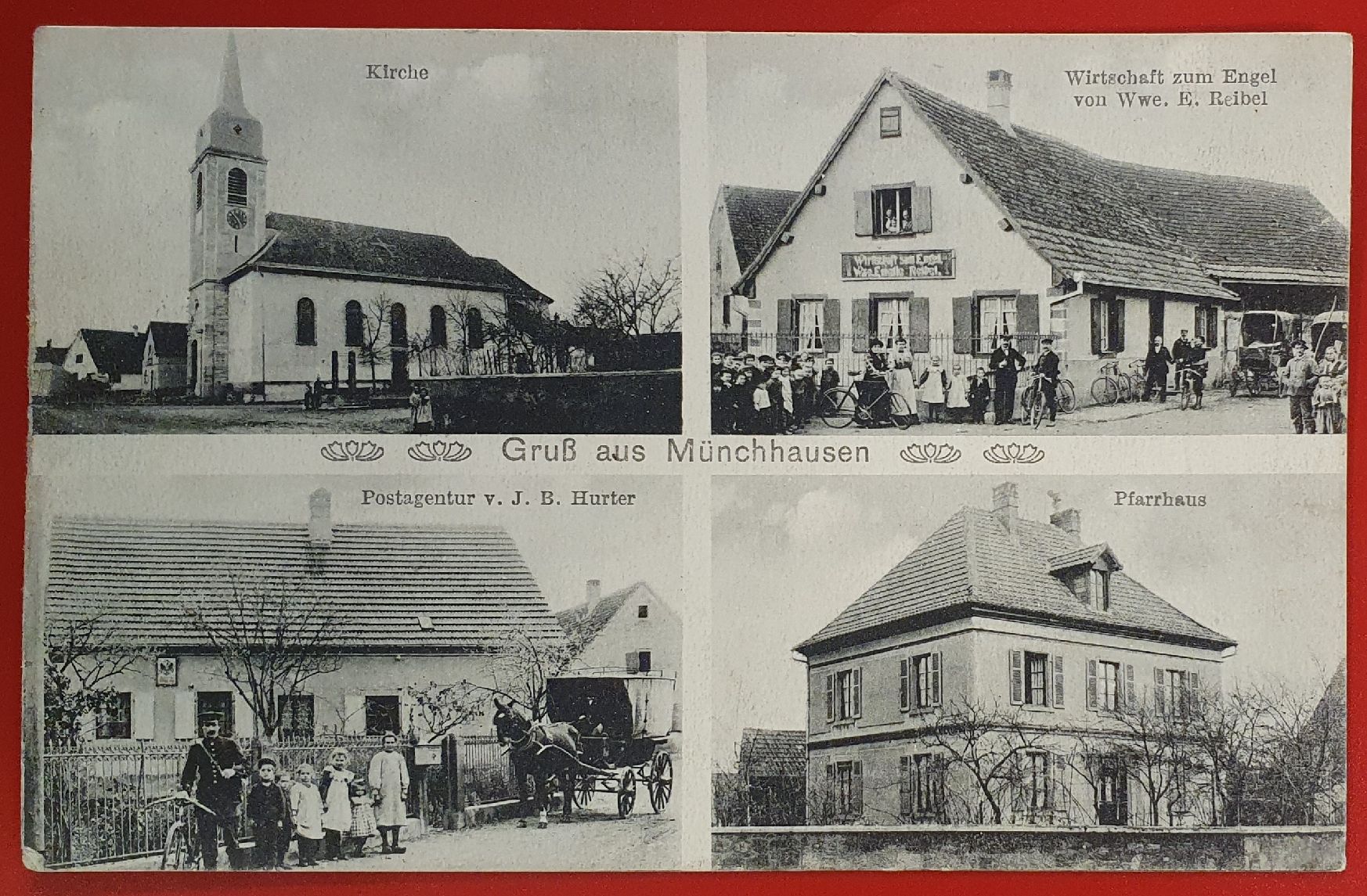 Ansichtskarten: Gruss aus Münchhausen – Gebraucht aus Kreuzlingen von Rschweiz1