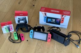 Nintendo Switch Set - Top Zustand - OVP