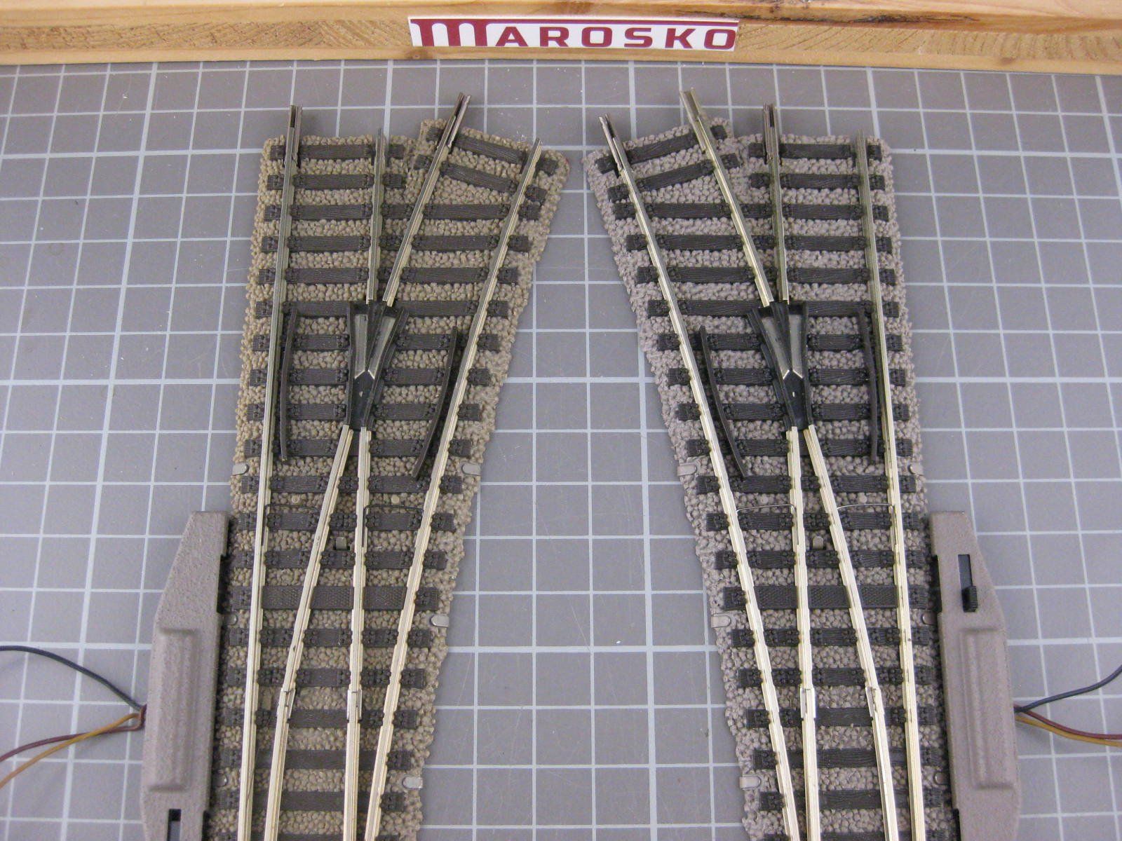 Fleischmann Modellini di ferrovie: Fleischmann  Profigleis  el. Weichenpaar 6140, geprüft, ohn – Usato da Malters venduto da Marosko 2