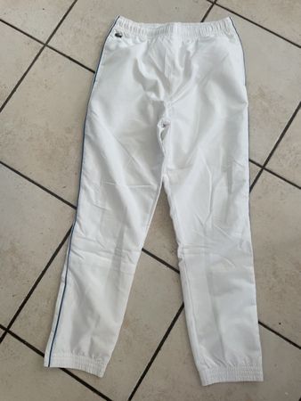 Neue Lacoste Sport Trainingshose weiss Gr. 14/164