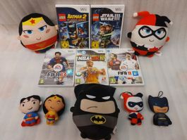 5x Spiel Wii Lego Nintendo +  7 Puppets