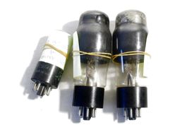 3x Röhre / Tube / Vacuum-Tube: HAMMOND / TUNGSRAM 25L6 G/GT