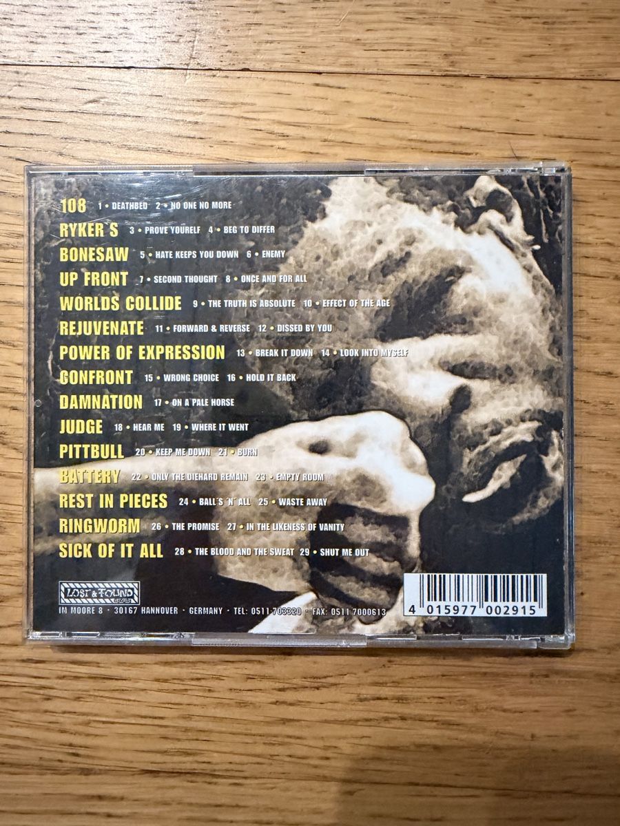 CD: You Deserve Even Worse CD Lost & Found Records – Usato da Hünenberg venduto da Paddels 1