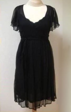Traffic People - Neues Seidenkleid - 100% Seide - Grösse XS
