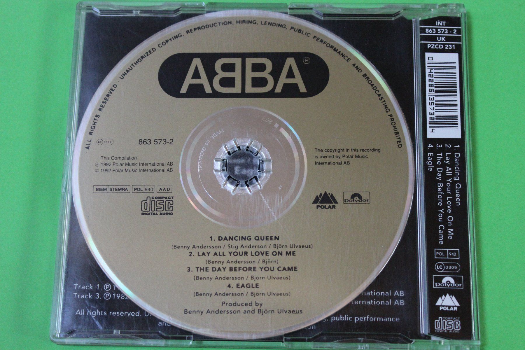 CD: ABBA - Dancing Queen Maxi-CD 1992 – Usato da Tübach venduto da JamesStone 4