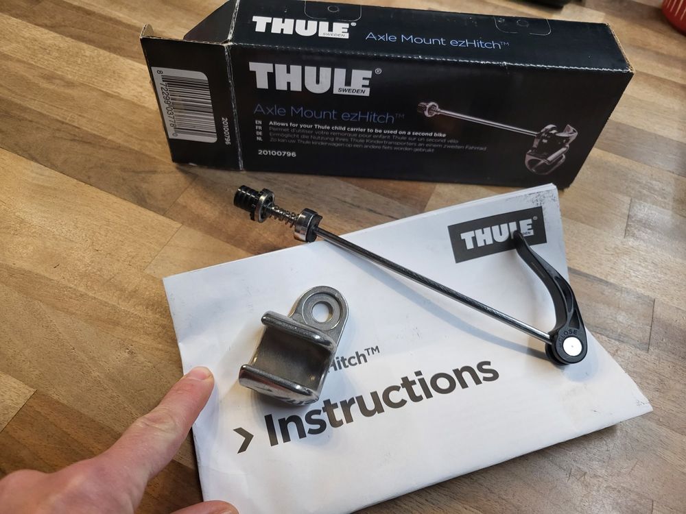 Thule Fahrradtr 228 Ger Anh 228 Ngerkupplung Kaufen Auf Ricardo