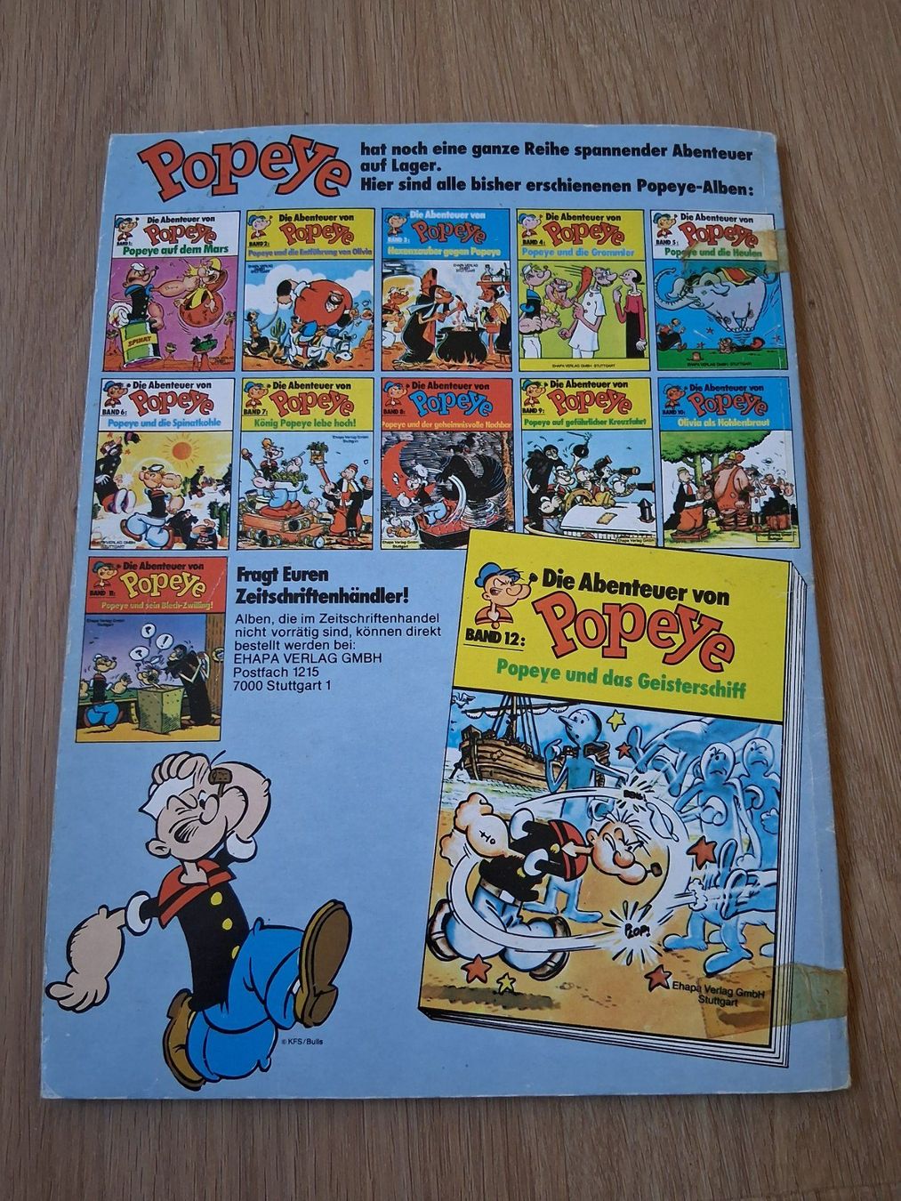 Fumetti: 1981: Popeye und die 1000 Popis Comic – Usato da Lengnau AG venduto da Nathi88 3