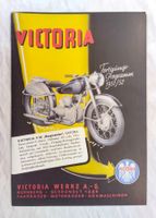 Victoria Motorrad Prospekt 1951/52 (Reprint) Werbe-Folder