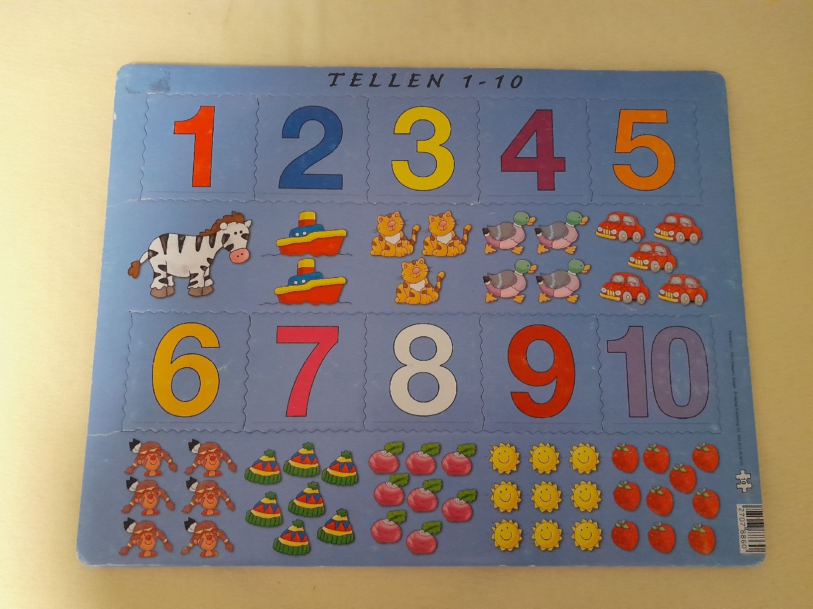 Puzzle: 1-10 Zahlen Puzzle – Usato da Hüttlingen venduto da GittaV