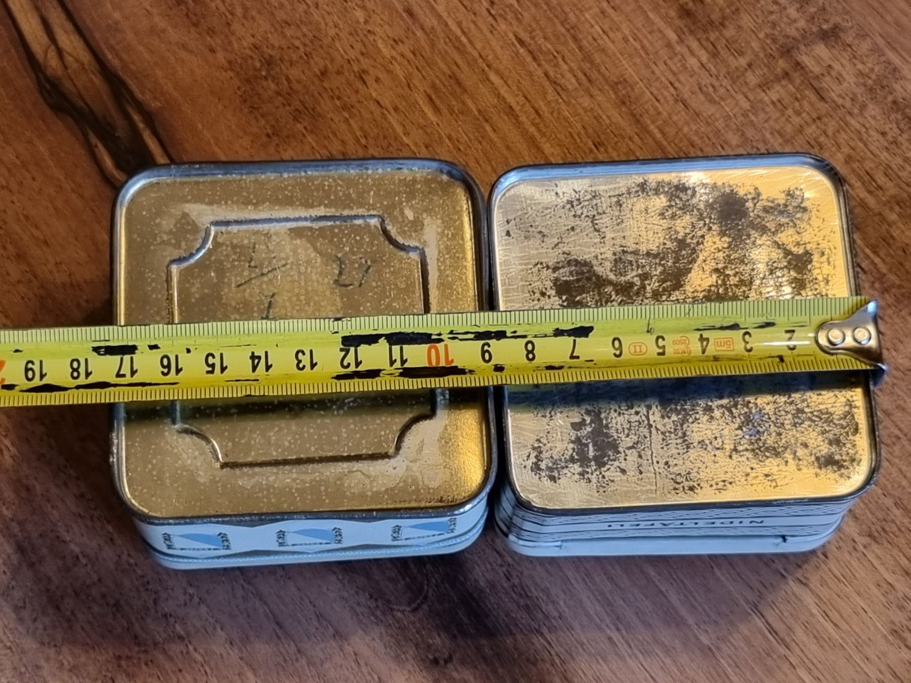 Sonstige Dekorationen & Accessoires: 2 alte Schweizer Blechdosen Nideltäfeli Zürich – Gebraucht aus Scharnachtal von devin03 9