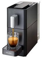 %neue Kapselmaschine Delizio Carina Midnight Black