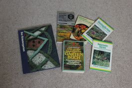 Gartenbücher-Set: Kräuter, Steingärten, Kakteen & mehr