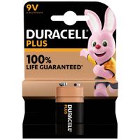Duracell Plus-9V B1 9 V Block-Batterie Alkali-Mangan 1 Stk.