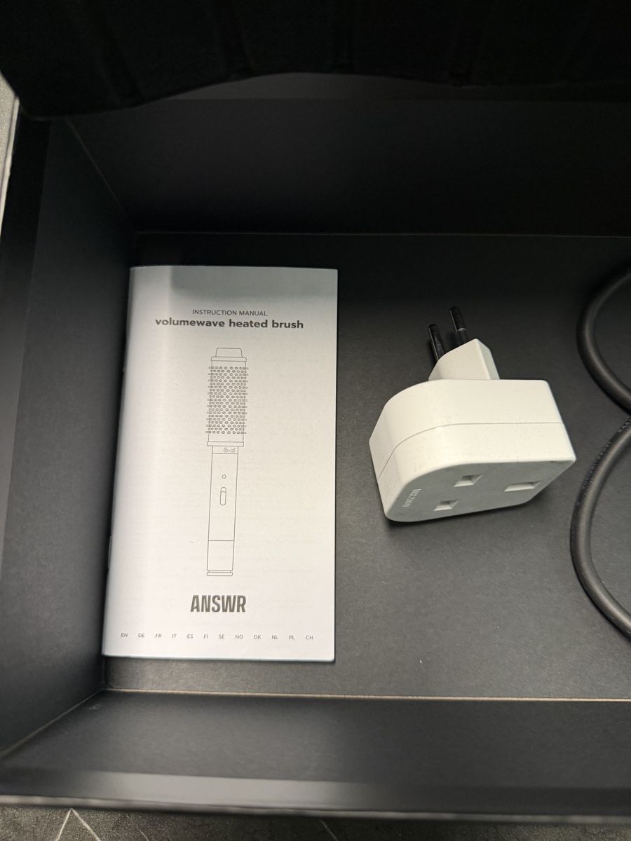 Piastre & Arricciacapelli: ANSWR Volumewave Heated Brush – Nuovo e nell'imballaggio originale da Uster venduto da giu_cfl2 1