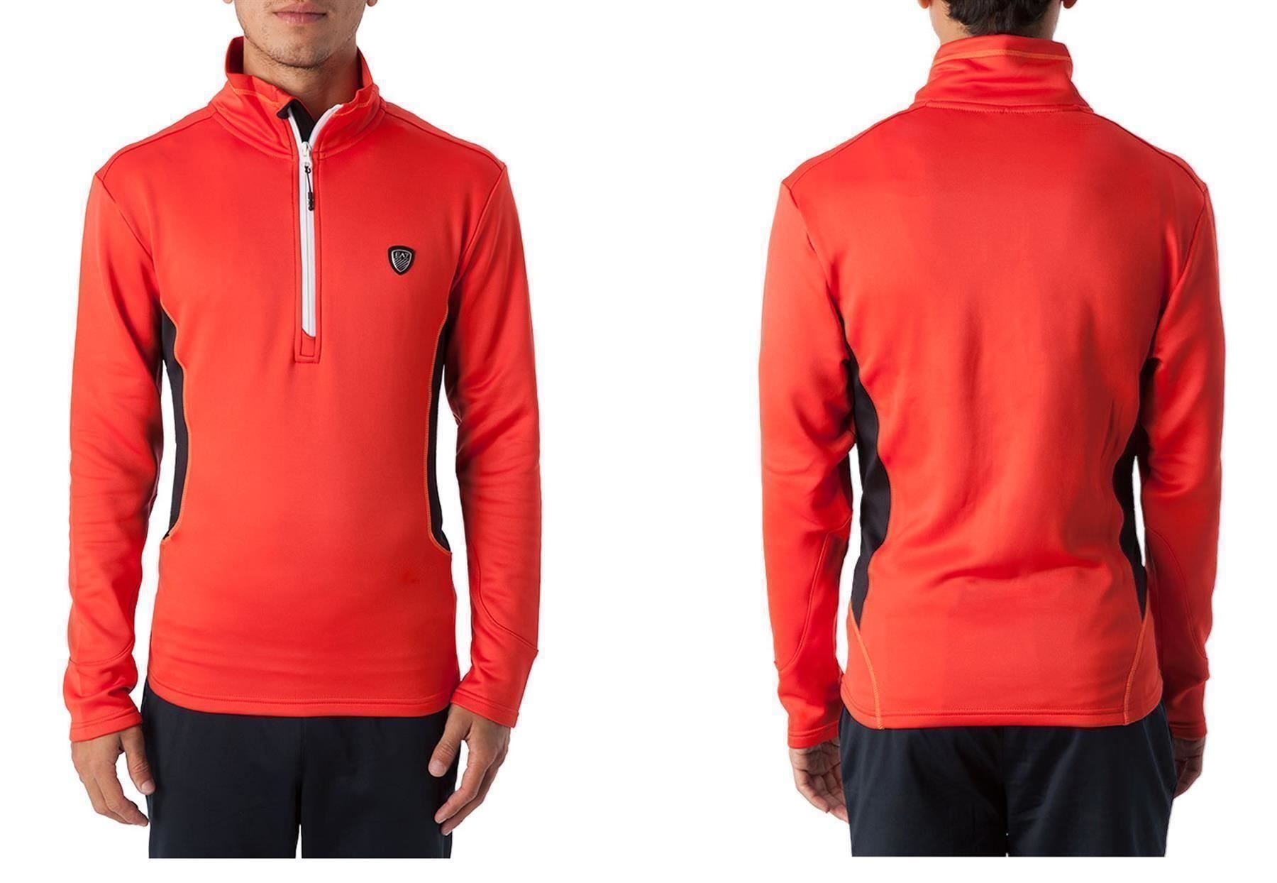 Armani Maglioni & Felpe: Emporio Armani Herren halbzip Pullover rot /Gr.M – Nuovo e nell'imballaggio originale da Wohlenschwil venduto da EddieS-Outlet 3