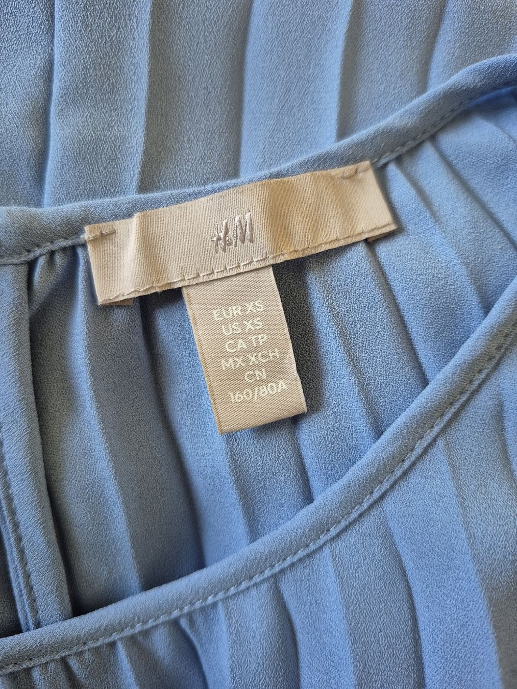 H&M Camicette: Blouse bleu H&M XS-S – Usato da Lausanne venduto da claire1401 3
