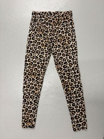 Lady Politan 7/8 Leoparden Leggings Gr. S Baumwolle beige