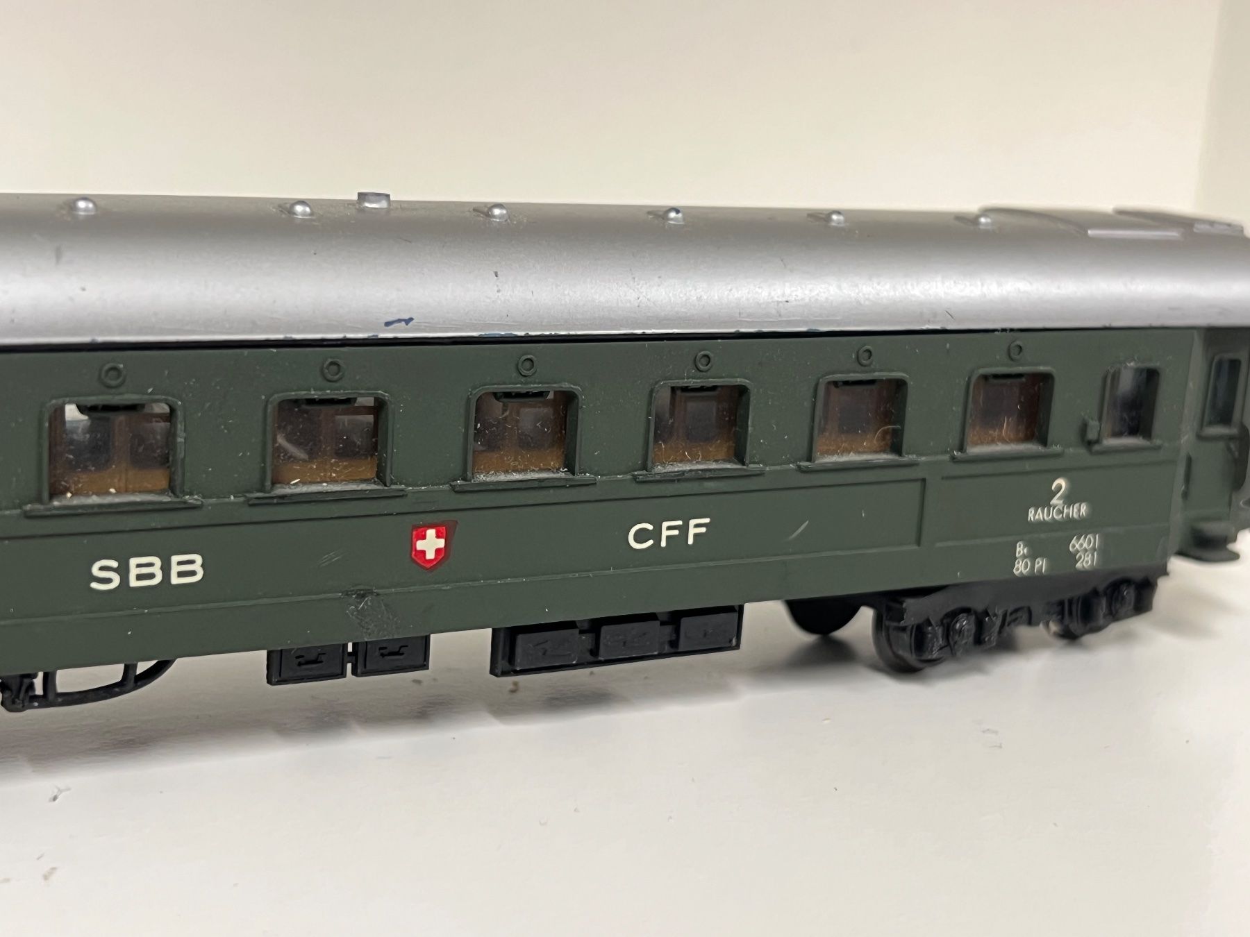 Lima Modellini di ferrovie: Lima SBB  2.Kl.  H0 DC – Usato da Neuenhof venduto da ludovicco 1