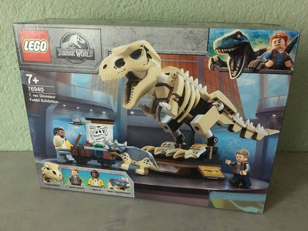 Lego 76940 Jurassic T-Rex Dinosaur Fossil Exhibition (Neu) | Kaufen auf ...