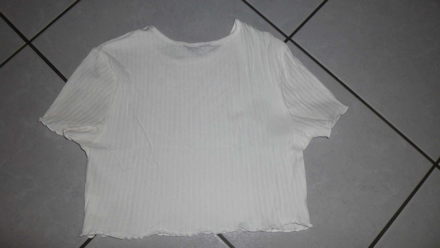 Shein T-shirt: Damen-Shirt weiss / M – Usato da Triengen venduto da misterpicknicker 1